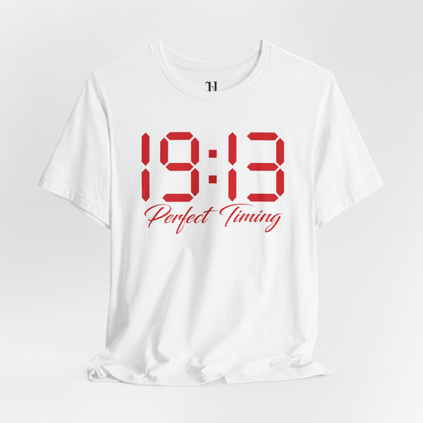 Perfect Timing 1913 Unisex Jersey Short Sleeve T-Shirt, Delta Sigma Theta Sorority, 1913