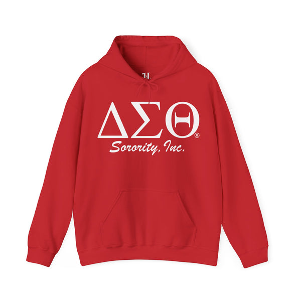 Delta Sigma Theta Sorority Unisex Sorority Hoodie | Cozy Sweatshirt for Sorority Events, Gifts, Campus Wear, Casual Outfits, and Celebrations