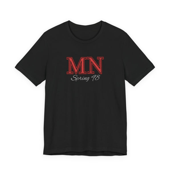 Sorority Chapter, Semester and Initiation Year Personalized Embroidered T-Shirt