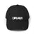 Trendy Unisex Distressed Cap with DPLAM Text – Casual Headwear, Gift for Him/Her, Summer Accessory, Fashion Statement, Everyday Style