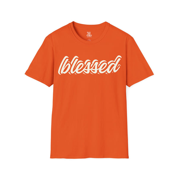 Blessed Unisex Softstyle T-Shirt - Perfect for Thanksgiving, Casual Wear, Gifts, Cozy Vibes, Everyday Comfort