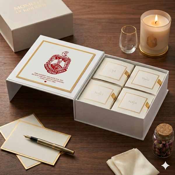 Upscale Moments of Kindness Greek Life - Empty Keepsake Box