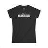 I'm A Walking Blessing Women's Tee – Funny Slogan Graphic Shirt