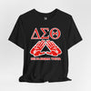 Delta Sigma Theta Pyramid Unisex Jersey Short Sleeve T-Shirt, Sorority, 1913