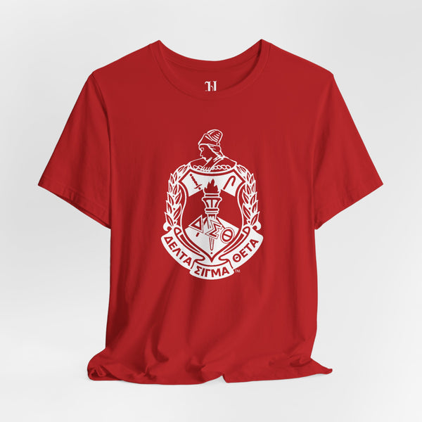Delta Sigma Theta Shield Unisex Jersey Short Sleeve T-Shirt, Sorority, 1913