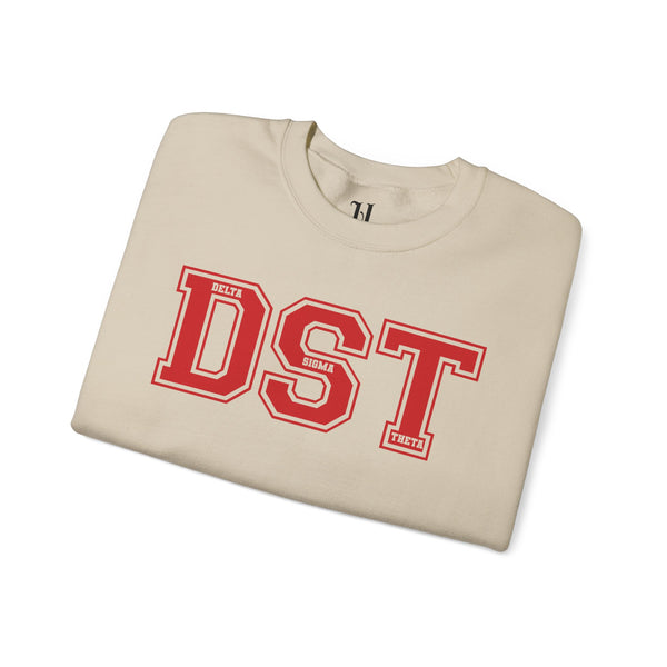 DST Delta Sigma Theta Sorority, Inc. Unisex Crewneck Sweatshirt | Cozy Casual Wear, Gift for College Students, Graduation, and Greek Life