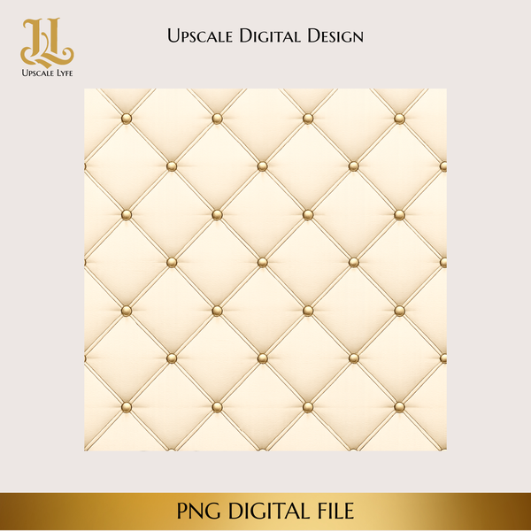 Cream Quilt Digital Download PNG Instant Digital Only File