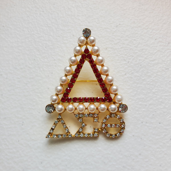 DST Pyramid Lapel Pin
