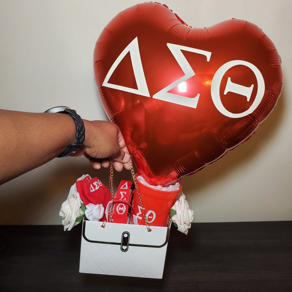 "Upscale Bloom" Gift Bag: Greek Edition