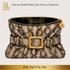Snake Paper Purse Template Digital Download PNG Instant Digital Only File