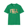 Fall Vibes Unisex Softstyle T-Shirt, Autumn Apparel, Seasonal Shirt, Cozy Fall Top, Thanksgiving Gift, Casual Everyday Wear