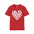 Delta Sigma Theta Heart Softstyle T-Shirt, Sorority Apparel, Greek Life Gifts, College Wear, Sisterhood Shirt, Casual Outfit