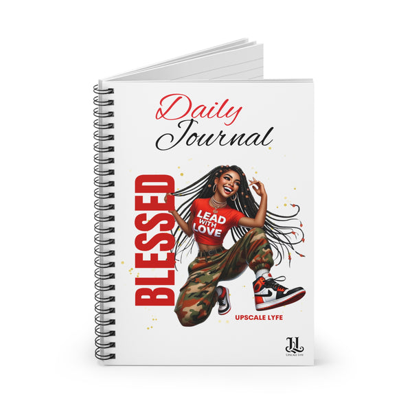 Blessed Woman Journal, Spiral Notebook