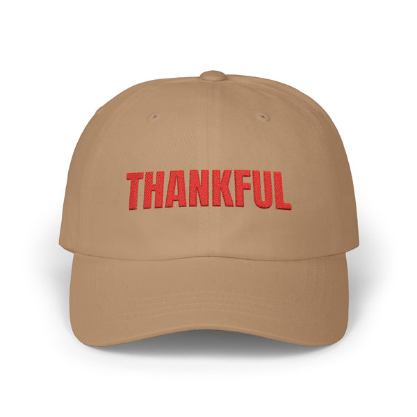 Thankful Embroidered Hat