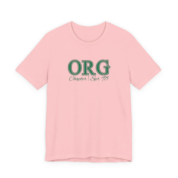 Sorority Symbols, Chapter, Semester & Initiation Year Personalized Embroidered Tee