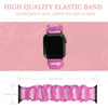 Pink Glow Softly Scrunchie Apple Watch Band