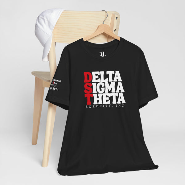 CUSTOM Delta Sigma Theta Sorority Inc. Bella+Canvas Unisex Jersey Short Sleeve T-Shirt, 1913