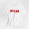 It's My Deltaversary, Delta Sigma Theta 1913Unisex Jersey Short Sleeve T-Shirt, Sorority, 1913