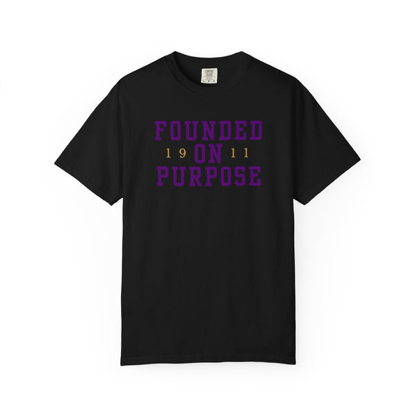 Founded on Purpose 1911 Omega Psi Phi T-Shirt