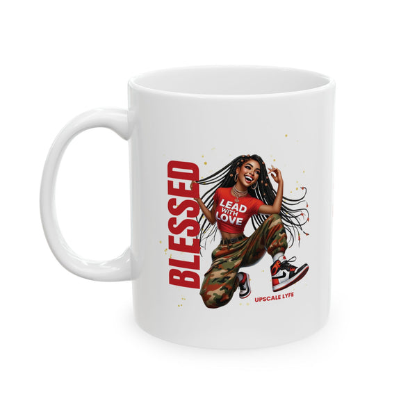 Blessed Woman Ceramic Mug, (11oz, 15oz)