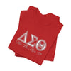 Delta Sigma Theta Personalized Chapter & Pledge Year Letters Tee — Sorority Greek Life Shirt