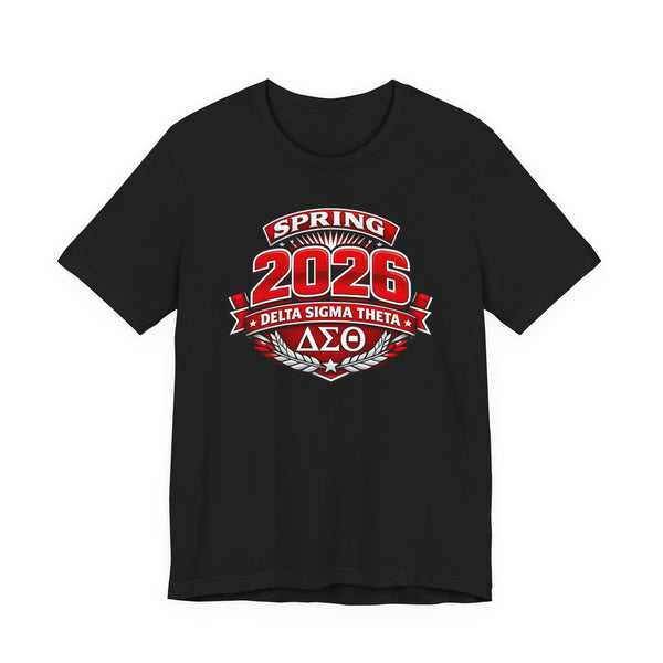 Delta Sigma Theta Spring 2026 T-Shirt — Greek Life Sorority Tee