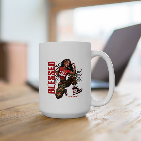 Blessed Woman Ceramic Mug, (11oz, 15oz)