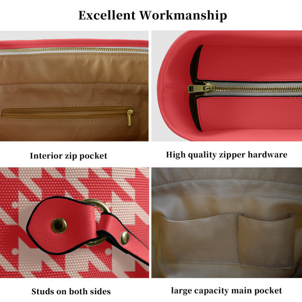 UL Red Clover Canvas Tote Bag