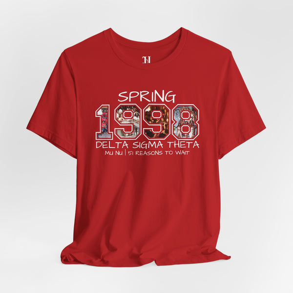 Personalized Delta Sigma Theta Line Anniversary, Pledging, Crossing Momento Unisex Softstyle T-Shirt, Delta Sigma Theta Sorority, 1913