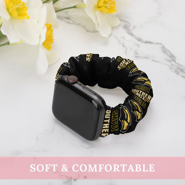 Southern Miss USM Scrunchie Apple Watch Band