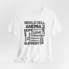 Sickle Cell Unisex Jersey Short Sleeve Tee