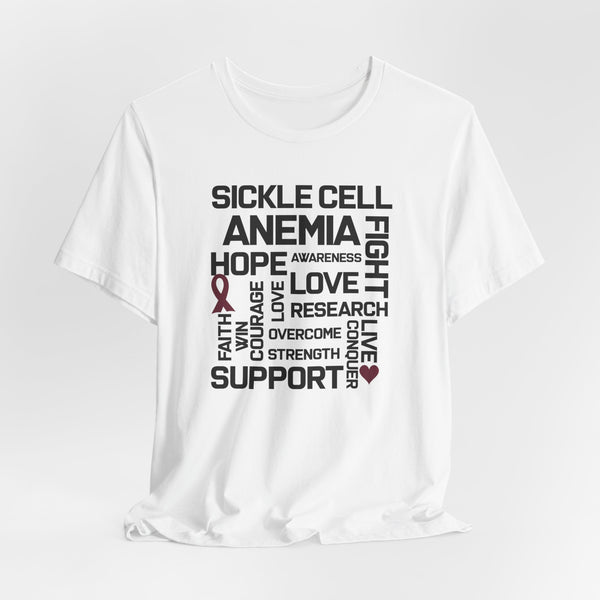 Sickle Cell Unisex Jersey Short Sleeve Tee