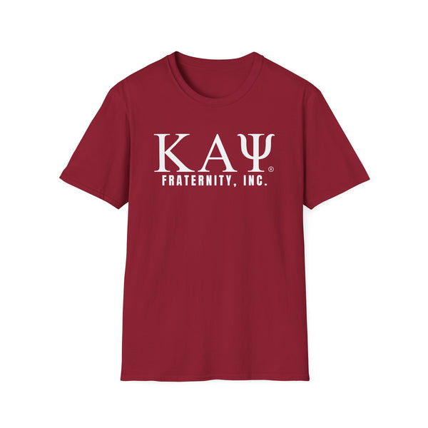 Kappa Alpha Psi Unisex Softstyle T-Shirt with Fraternity Design, College Gear, Sorority Apparel, Greek Life T-Shirt, Unique Fraternity Gifts