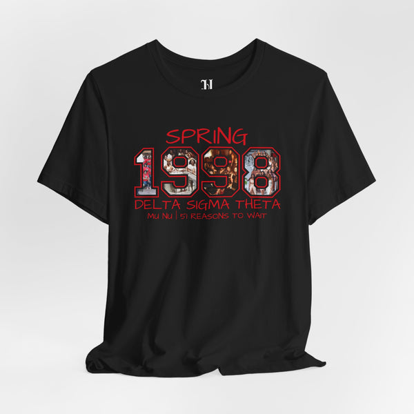Personalized Delta Sigma Theta Line Anniversary, Pledging, Crossing Momento Unisex Softstyle T-Shirt, Delta Sigma Theta Sorority, 1913