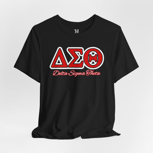 Delta Sigma Theta Unisex Jersey Short Sleeve T-Shirt, Sorority, 1913