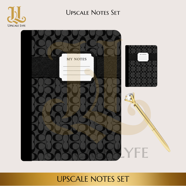 Upscale Notes Set - Coach Inspired