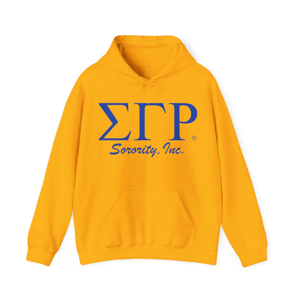 Sigma Gamma Rho Unisex Sorority Hoodie - Cozy Sweatshirt for Every Occasion, Greek Life Apparel, Sorority Gifts, College Gear, Casual Wear
