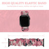 Pink Camo Scrunchie Apple Watch Band