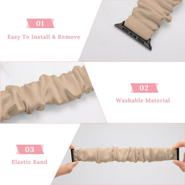 Starlight Scrunchie Apple Watch Band