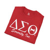 Delta Sigma Theta Sorority Unisex Softstyle T-Shirt, Sorority Spirit Wear, Casual Everyday Tee, Greek Life Apparel, College Event Shirt