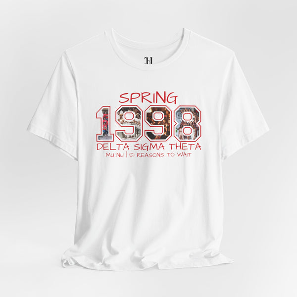 Personalized Delta Sigma Theta Line Anniversary, Pledging, Crossing Momento Unisex Softstyle T-Shirt, Delta Sigma Theta Sorority, 1913