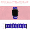 Blue Glow Softly Scrunchie Apple Watch Band