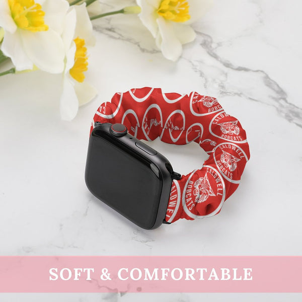 Caldwell High School Scrunchie Apple Watch Band