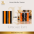 Orange Stripes Mini Gift Bag Printable Design | DIY Paper Gift Bag | Instant Download | Upscale Creations