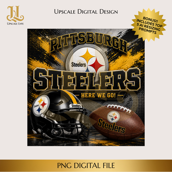Steelers Digital Download PNG Instant Digital Only File