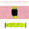 Neon Lime Scrunchie Apple Watch Band