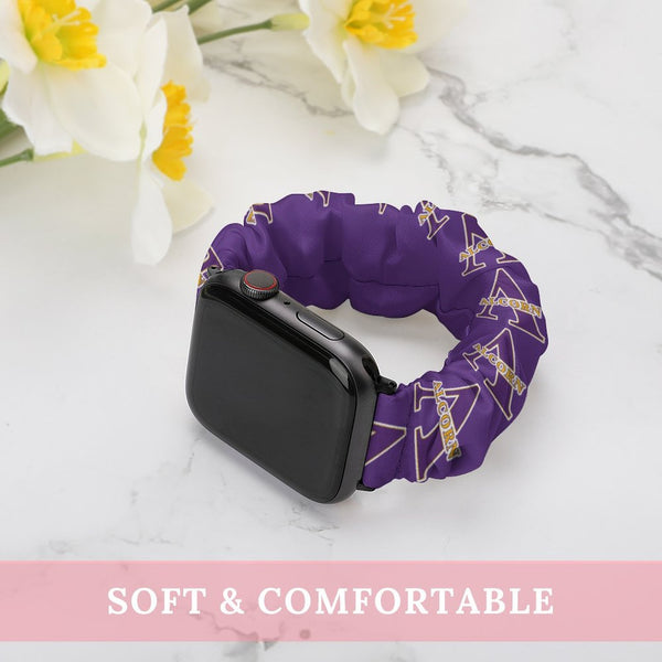 Alcorn State University Scrunchie Apple Watch Band