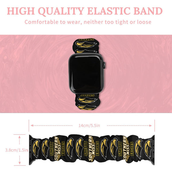 Southern Miss USM Scrunchie Apple Watch Band