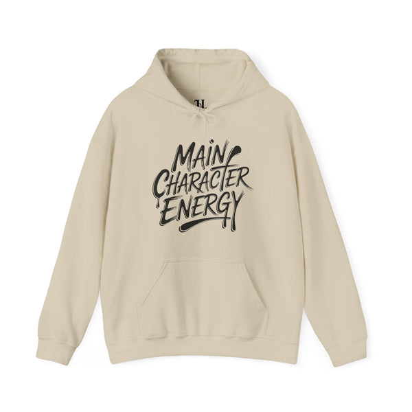 Main Character Energy Hoodie | Unisex Heavy Blend Hooded Sweatshirt, Cozy Layer, Gift for Her, Gift for Him, Streetwear, Unique Statement Piece