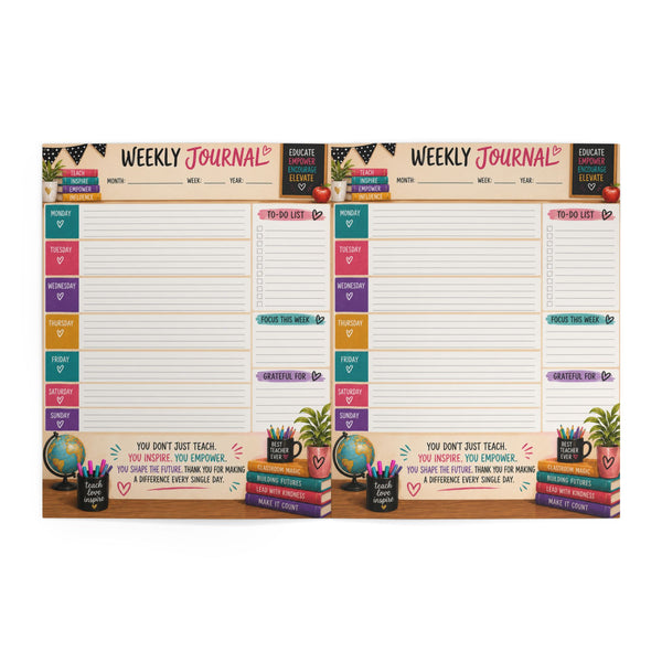Personalized Planner — Teacher Edition